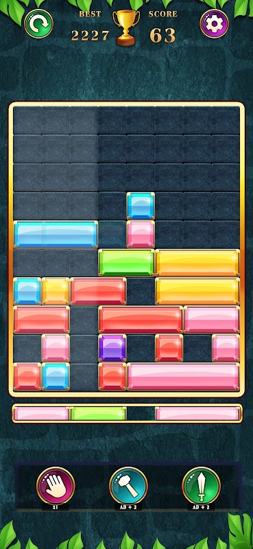 Block Puzzle Jewel Drop Blast Ekran Görüntüsü 0