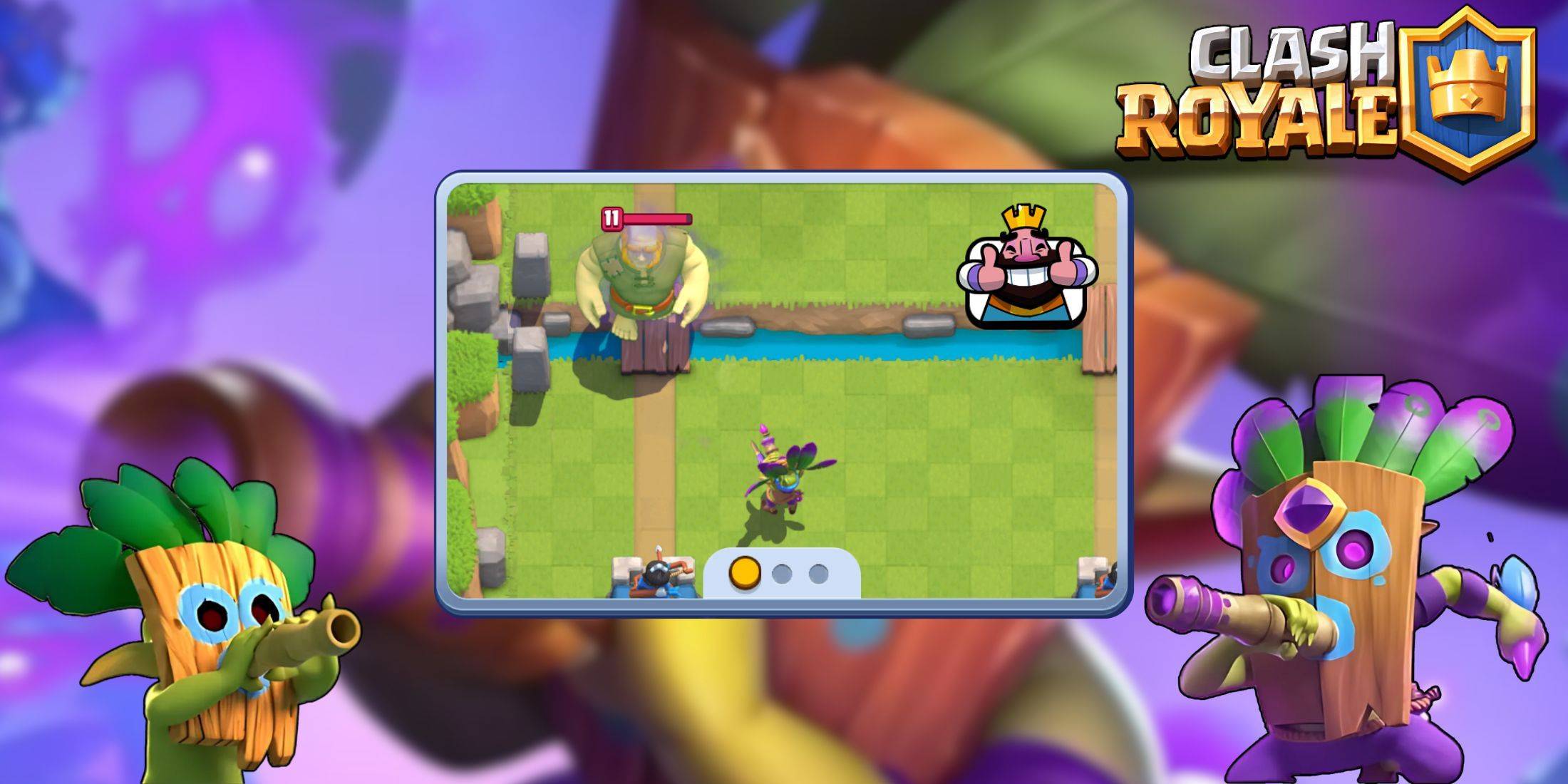 Clash Royale：具有升級的Dart Goblins的精英甲板