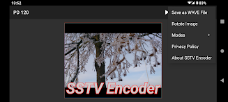 SSTV Encoder স্ক্রিনশট 1