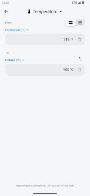 Unit Converter - AUC Captura de tela 2