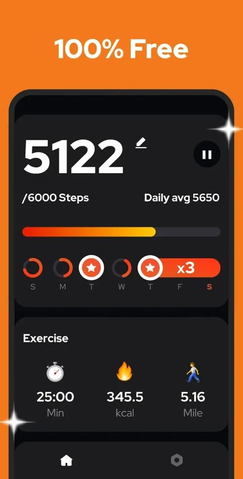 Step Counter - Pedometer Schermafbeelding 0