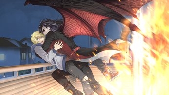 Vampire Slave: A Yaoi Visual Novel Capture d'écran 3