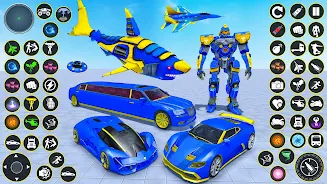 US Shark Robot Transform Games Ảnh chụp màn hình 0