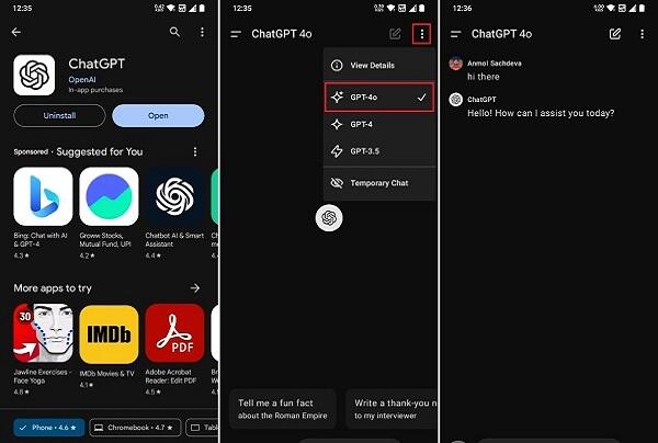 ChatGPT 4o последняя версия apk