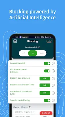 BlockerX: Porn Blocker/ NotFap স্ক্রিনশট 1