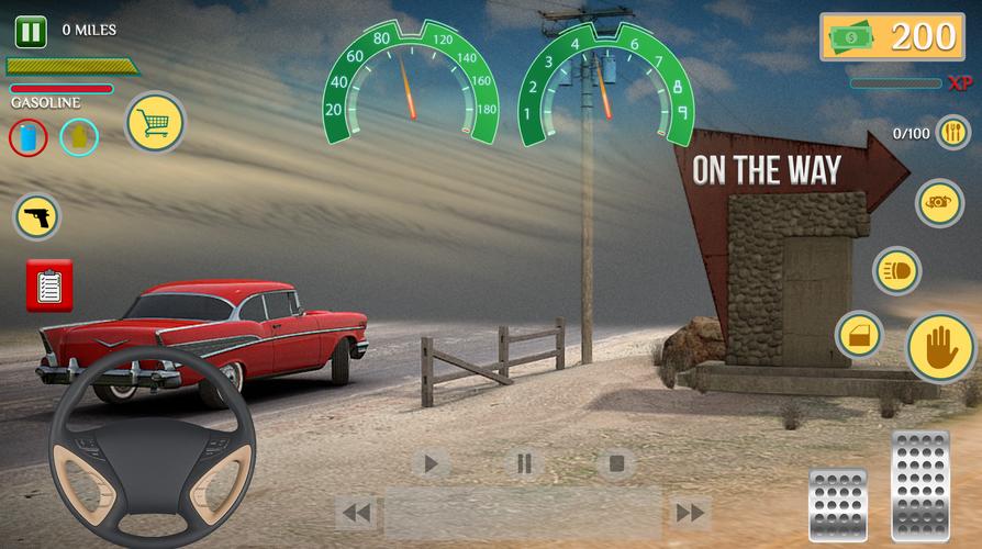 Long Road Trip Games Car Drive スクリーンショット 0