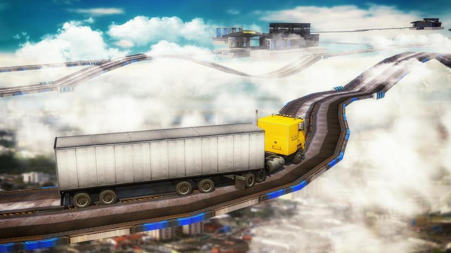 Impossible 18 Wheeler Truck Dr Скриншот 1
