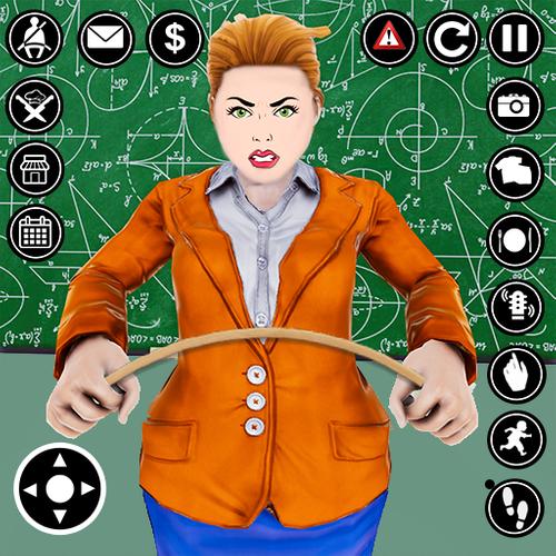 Scary School Teacher Prank 3D Captura de pantalla 0