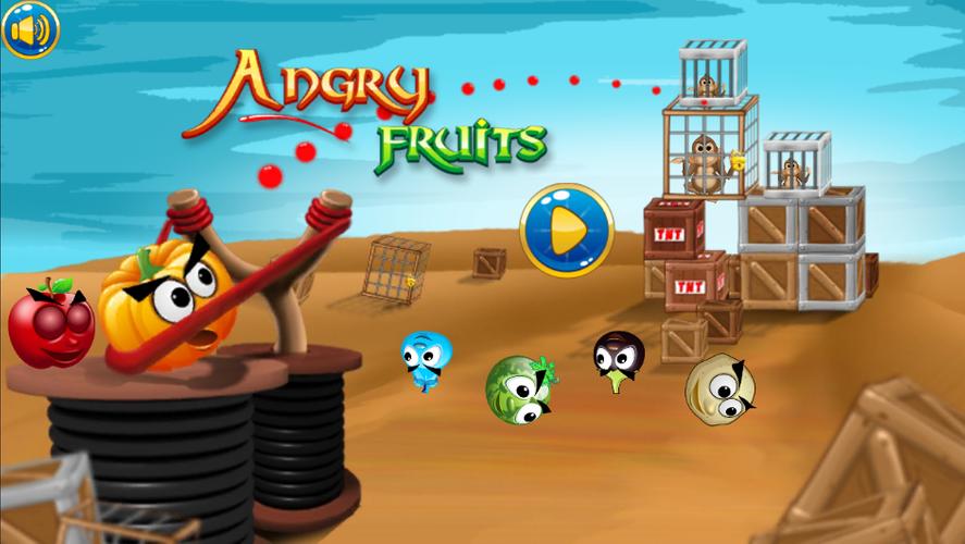 Angry Fruits 스크린샷 0