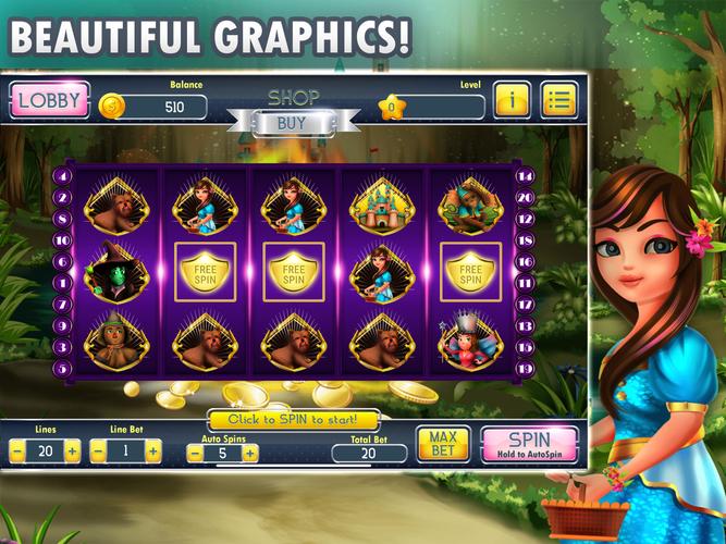 Schermata Wizard Of Wonderland Slots 1