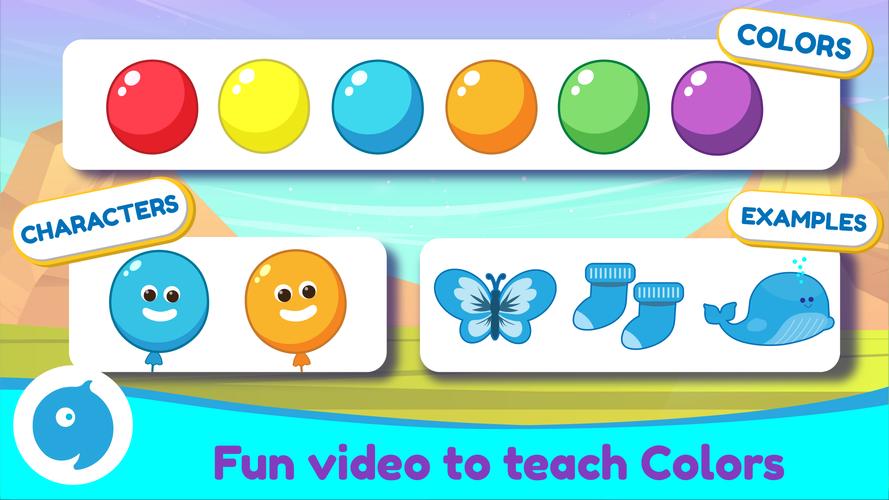 Colors & shapes learning Games Schermafbeelding 3
