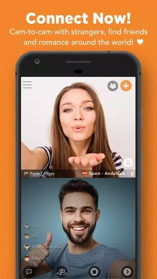 Camsurf: Chat Random & Flirt Zrzut ekranu 0