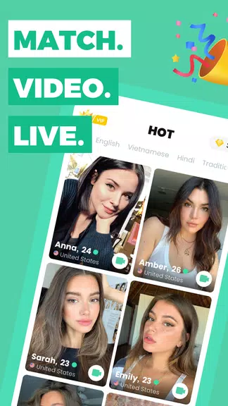 Peppermint: Meet, Match & Chat Скриншот 0