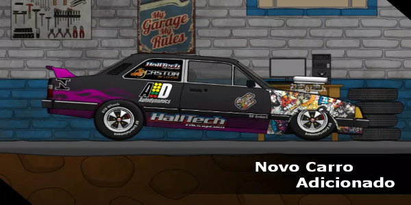 Brasil Tuned Cars Drag Race Tangkapan skrin 0