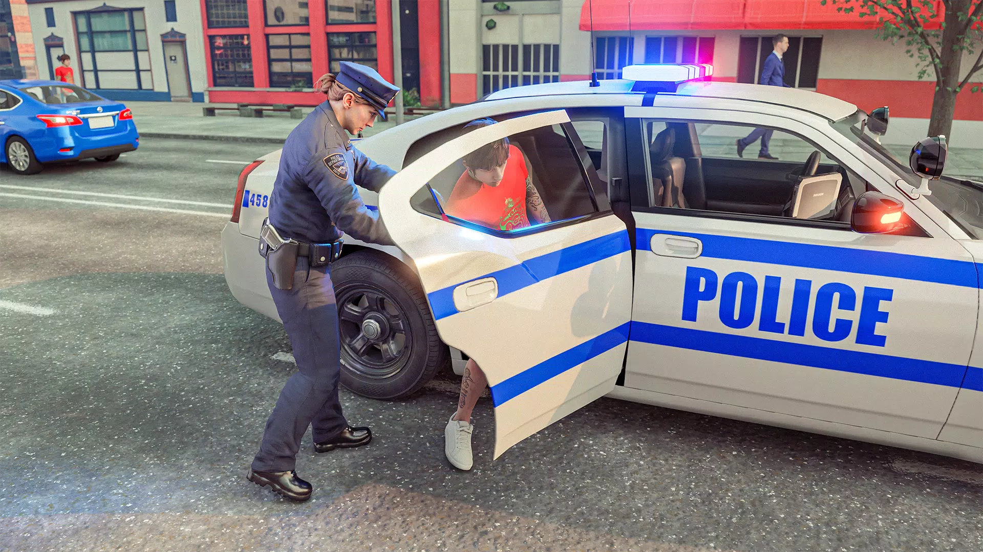 Police Simulator Job Cop Game Ekran Görüntüsü 2