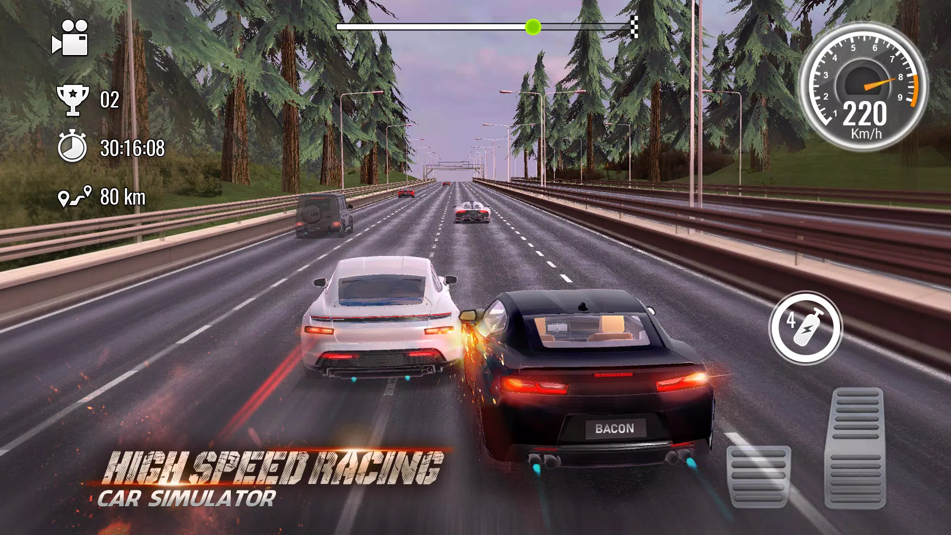 Traffic Car Driving Game Schermafbeelding 0