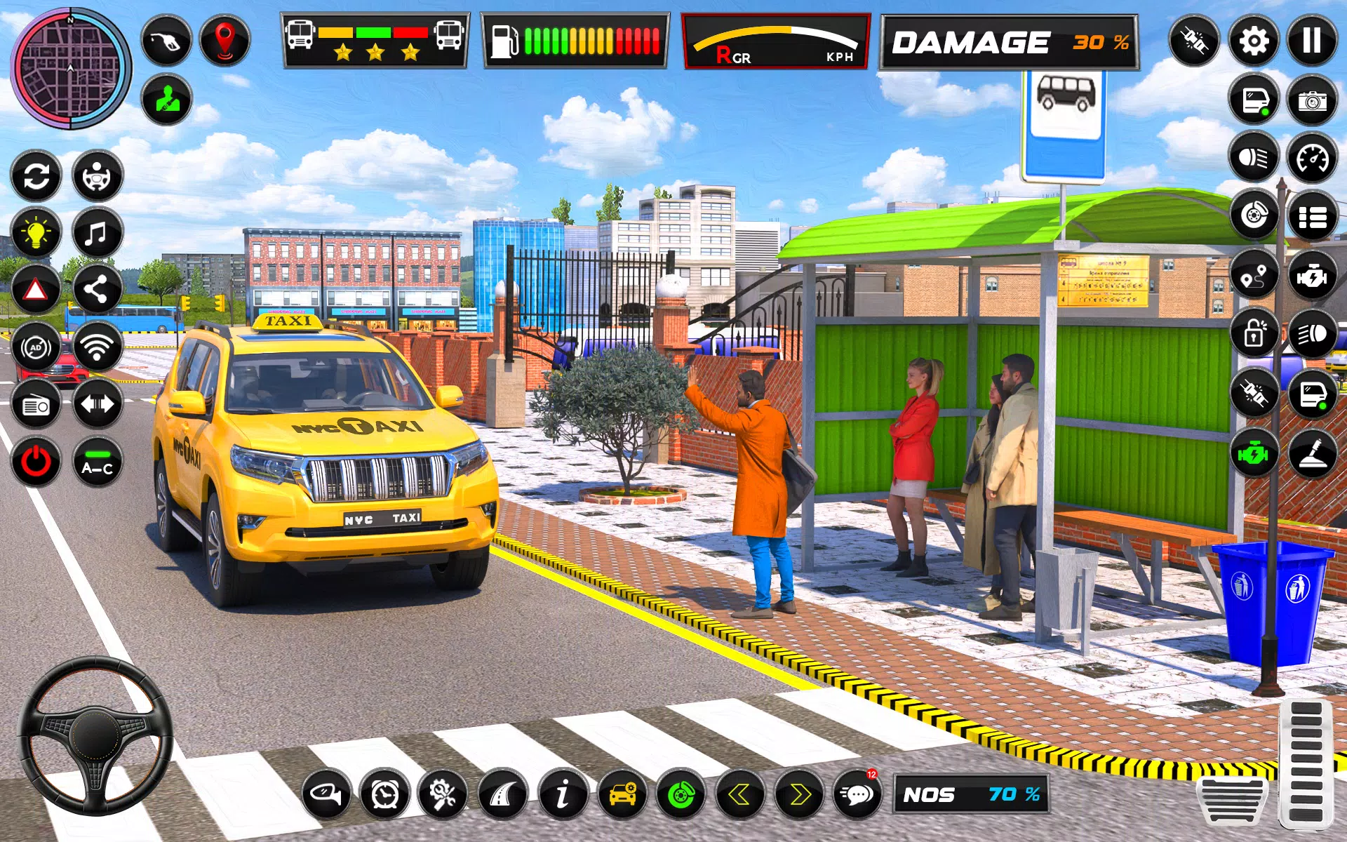 Taxi Simulator USA: City Drive應用截圖第1張