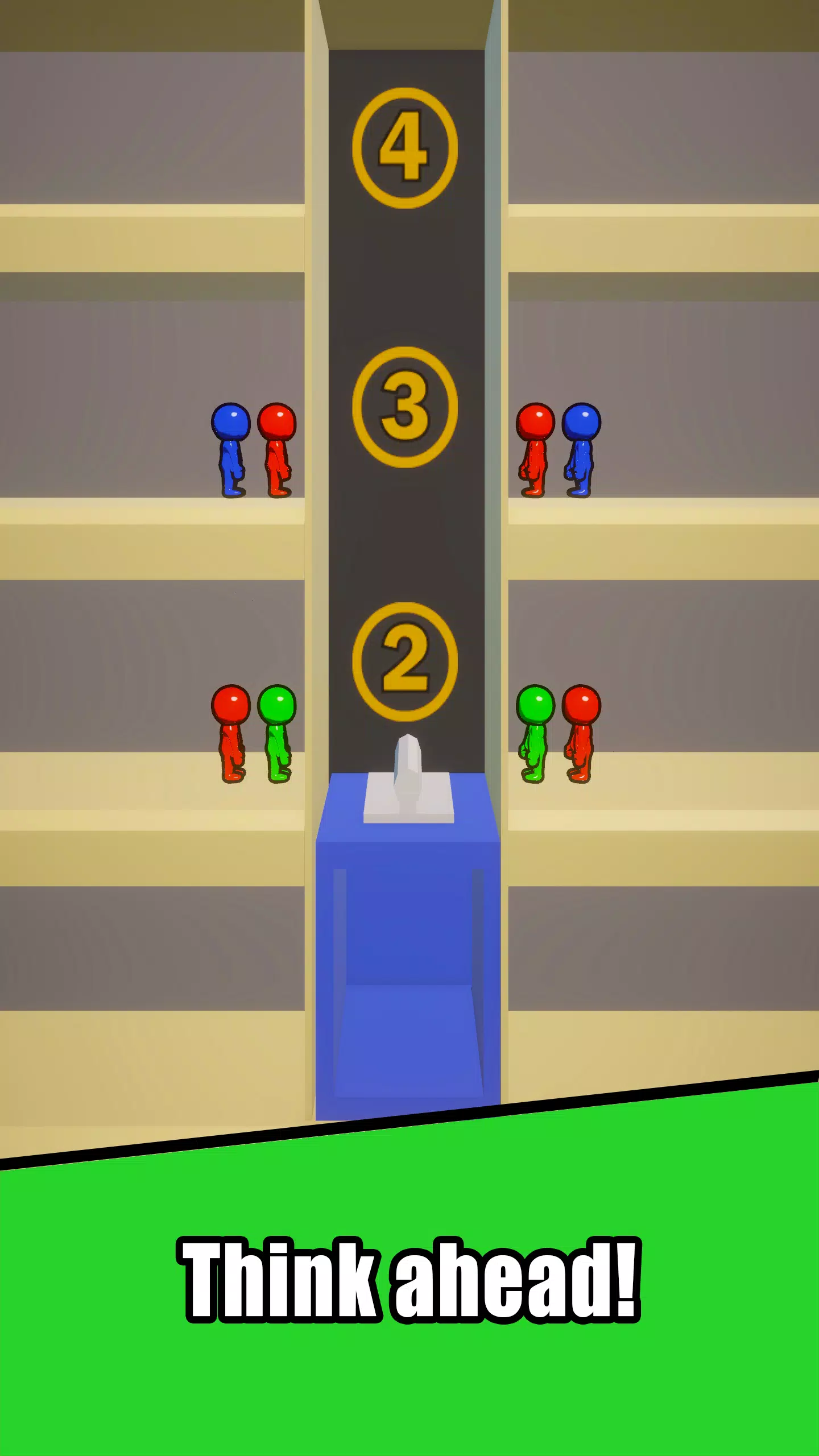 Lift Traffic: elevator game ဖန်သားပြင်ဓာတ်ပုံ 3