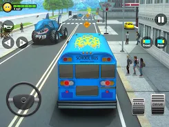 School Bus Simulator Driving Ảnh chụp màn hình 1