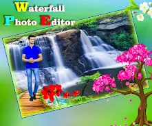 Waterfall Photo Editor Tangkapan skrin 0