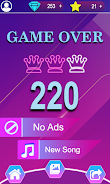 Danish Zehen Piano Tiles Game Captura de pantalla 3