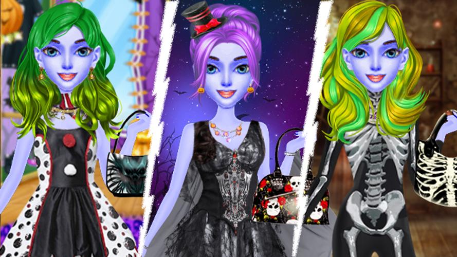 Halloween Makeup Salon Game スクリーンショット 2