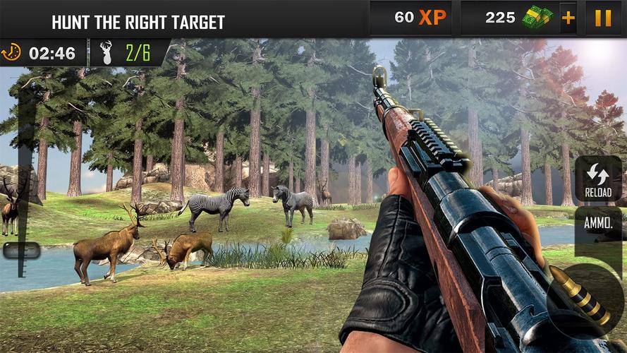 Sniper Shooter Jungle Hunter Ekran Görüntüsü 0