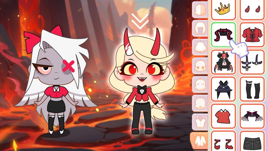 Jeu de fille:Doll maquillage Capture d'écran 0