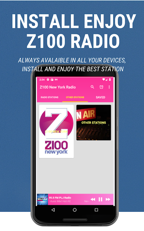 Z100 New York Radio FM 100.3 A Schermafbeelding 0