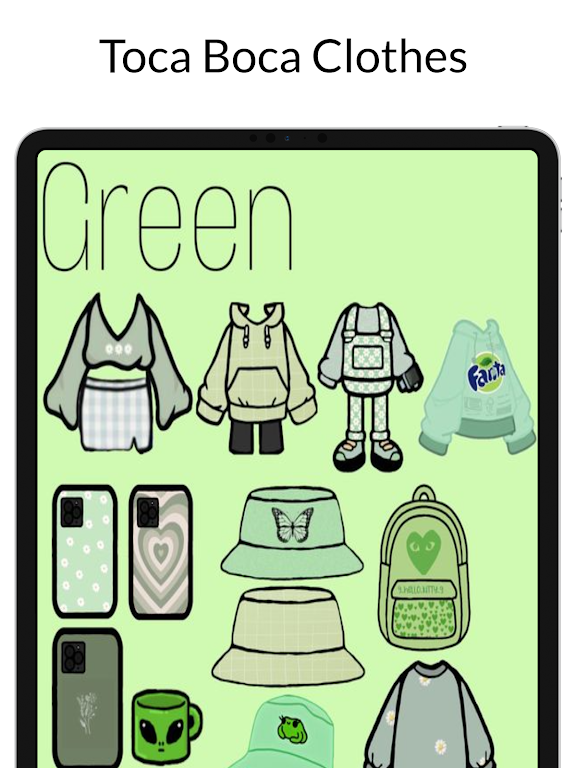 Toca Boca Clothes Ideas 스크린샷 0