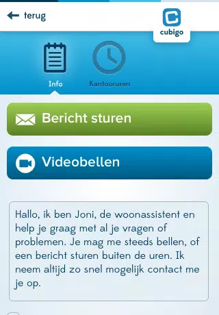 Cubigo Care Schermafbeelding 1