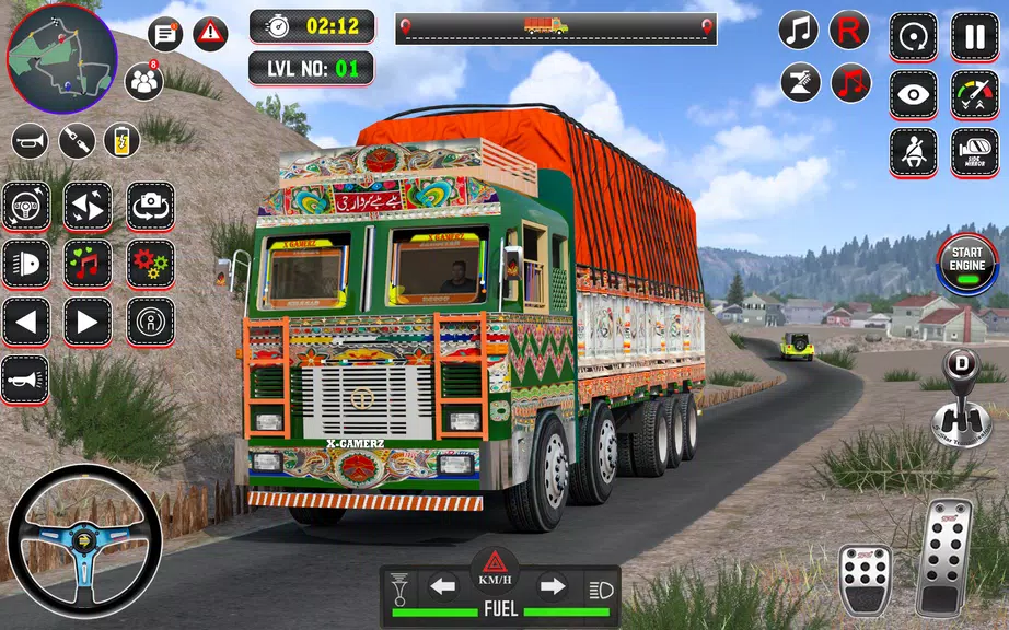 Cargo Truck Driving Games 3D スクリーンショット 0