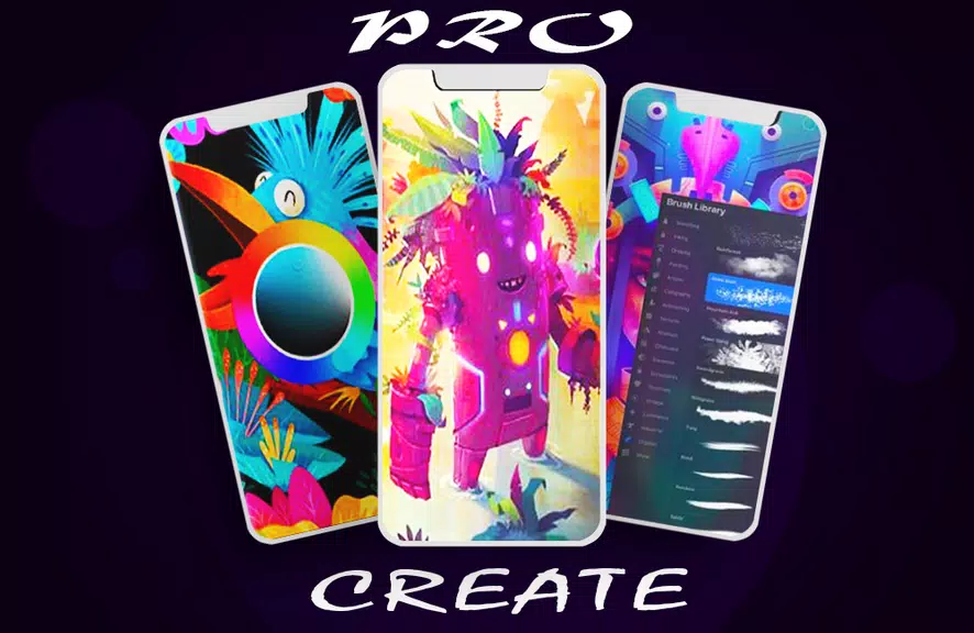 Pro Digital Painting Guide - Editor create Captura de tela 0