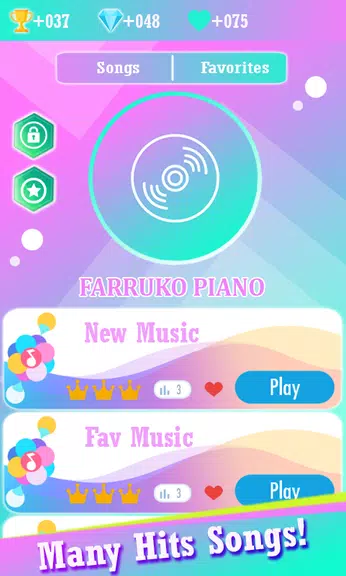 Farruko Piano Tiles Game Скриншот 0