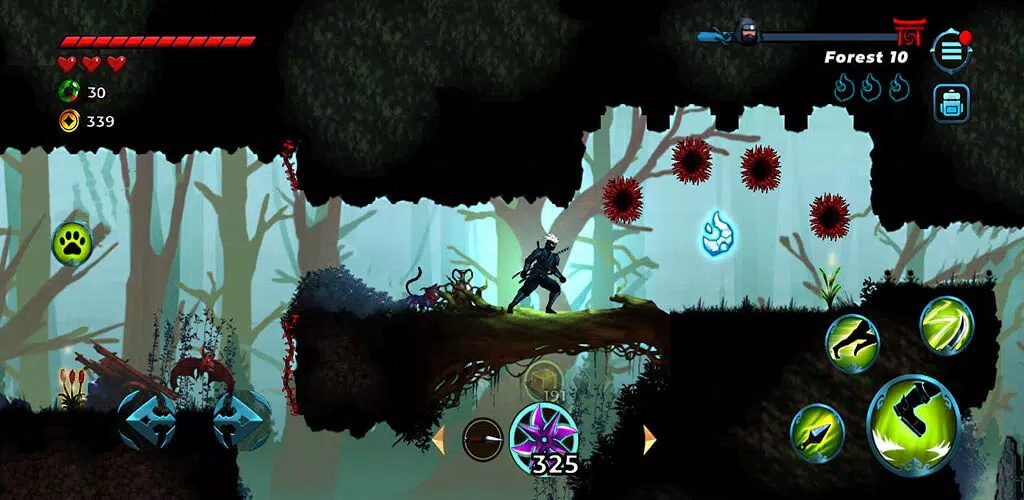 Ninja War: Shadow Adventures ภาพหน้าจอ 0