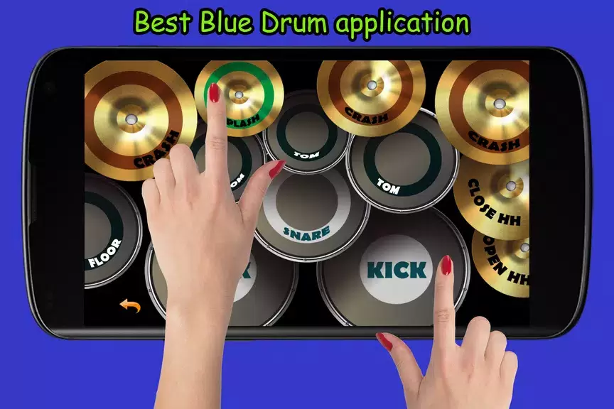 Blue Drum - Piano Ảnh chụp màn hình 2