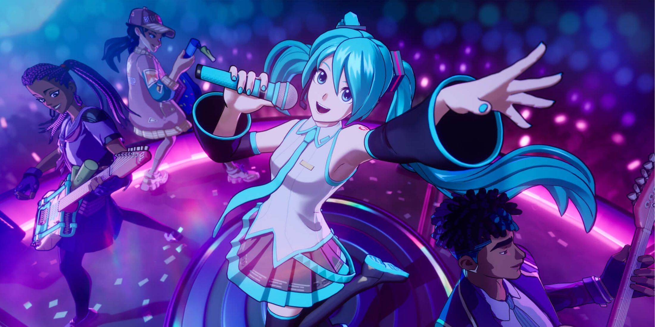 Fortnite tiết lộ sự hợp tác với Hatsune Miku