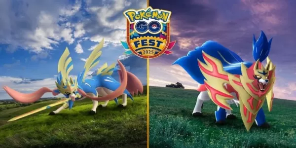 Pokémon Go Fest 2025 estrena los efectos de Zacian y Zamazenta
