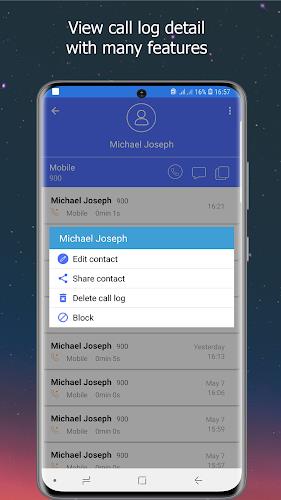 Phone Dialer - Contacts and Ca Captura de tela 0