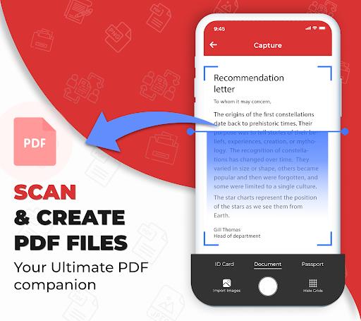 PDF Maker: Docs & ID Scanner Capture d'écran 0