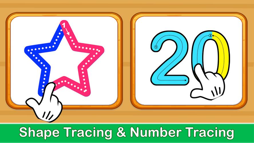 ABCD Kids - Tracing & Phonics Captura de tela 1