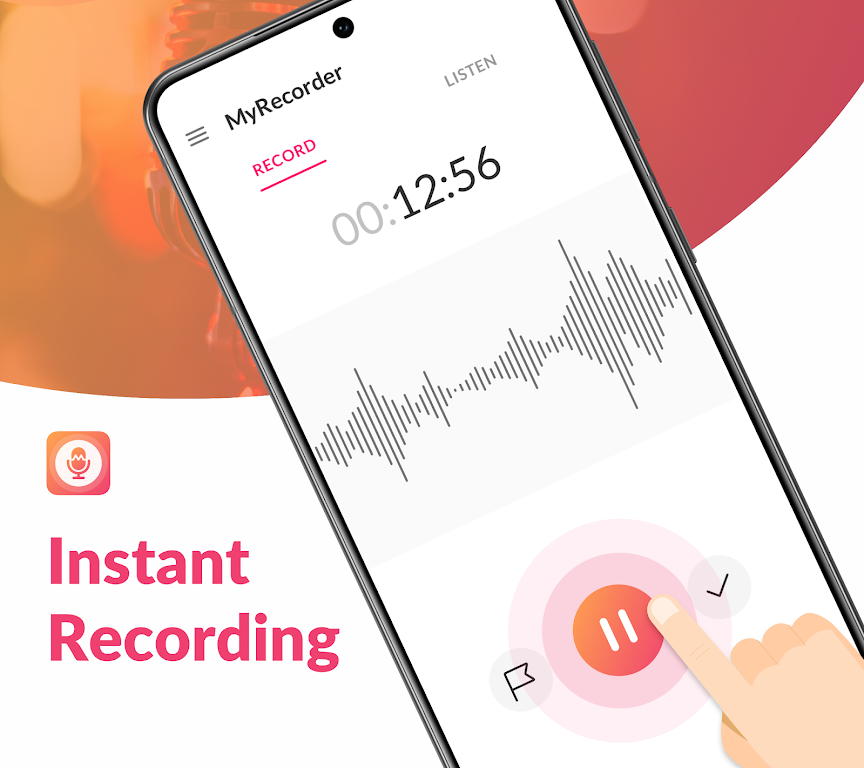 Voice Recorder & Voice Memos Mod स्क्रीनशॉट 0