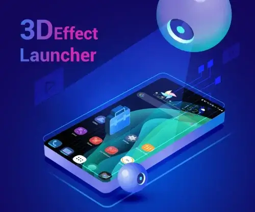 3D Effect Launcher, Cool Live スクリーンショット 0