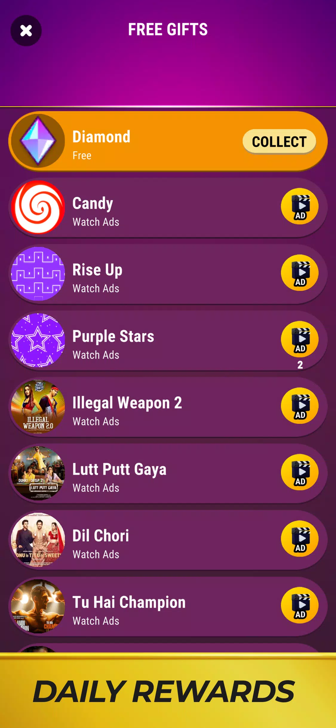 Schermata Desibeats: Indian Music Game 2