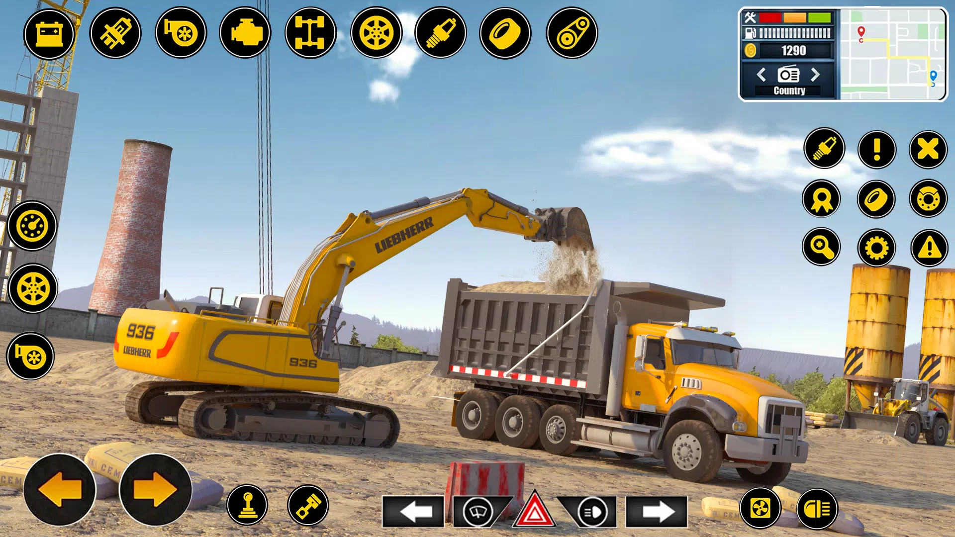 3D City Road Construction Game Скриншот 0