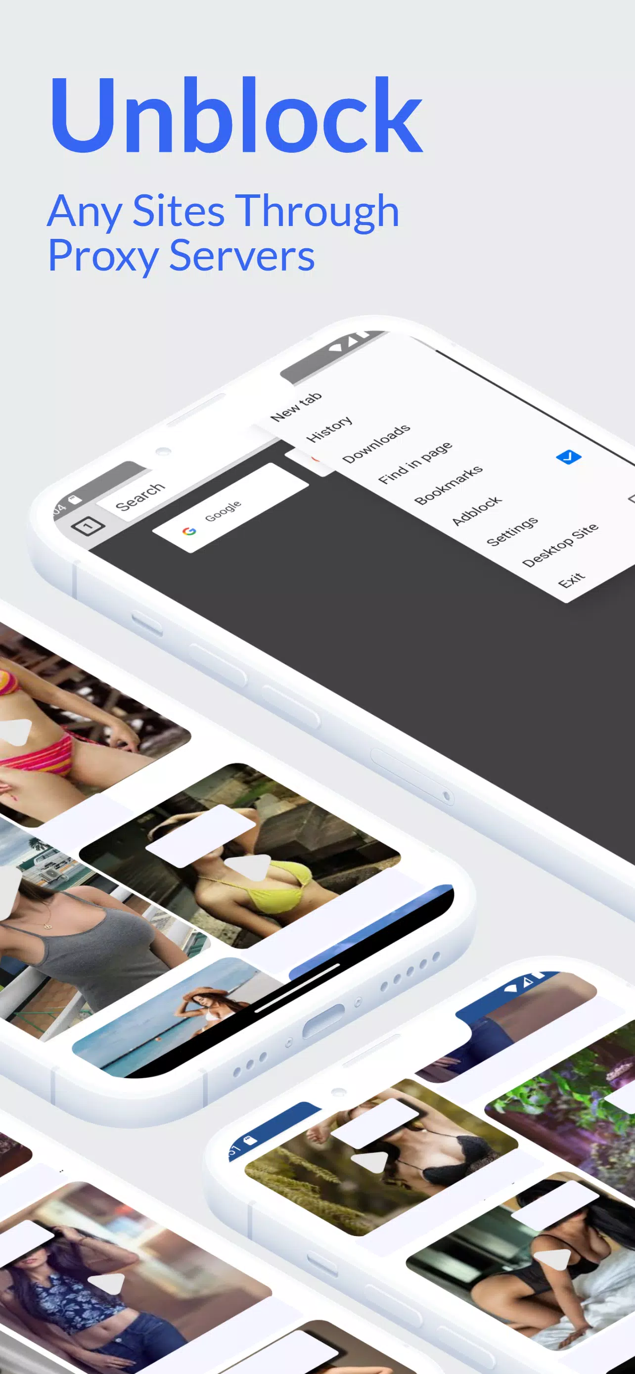 SiMontok Browser ဖန်သားပြင်ဓာတ်ပုံ 2