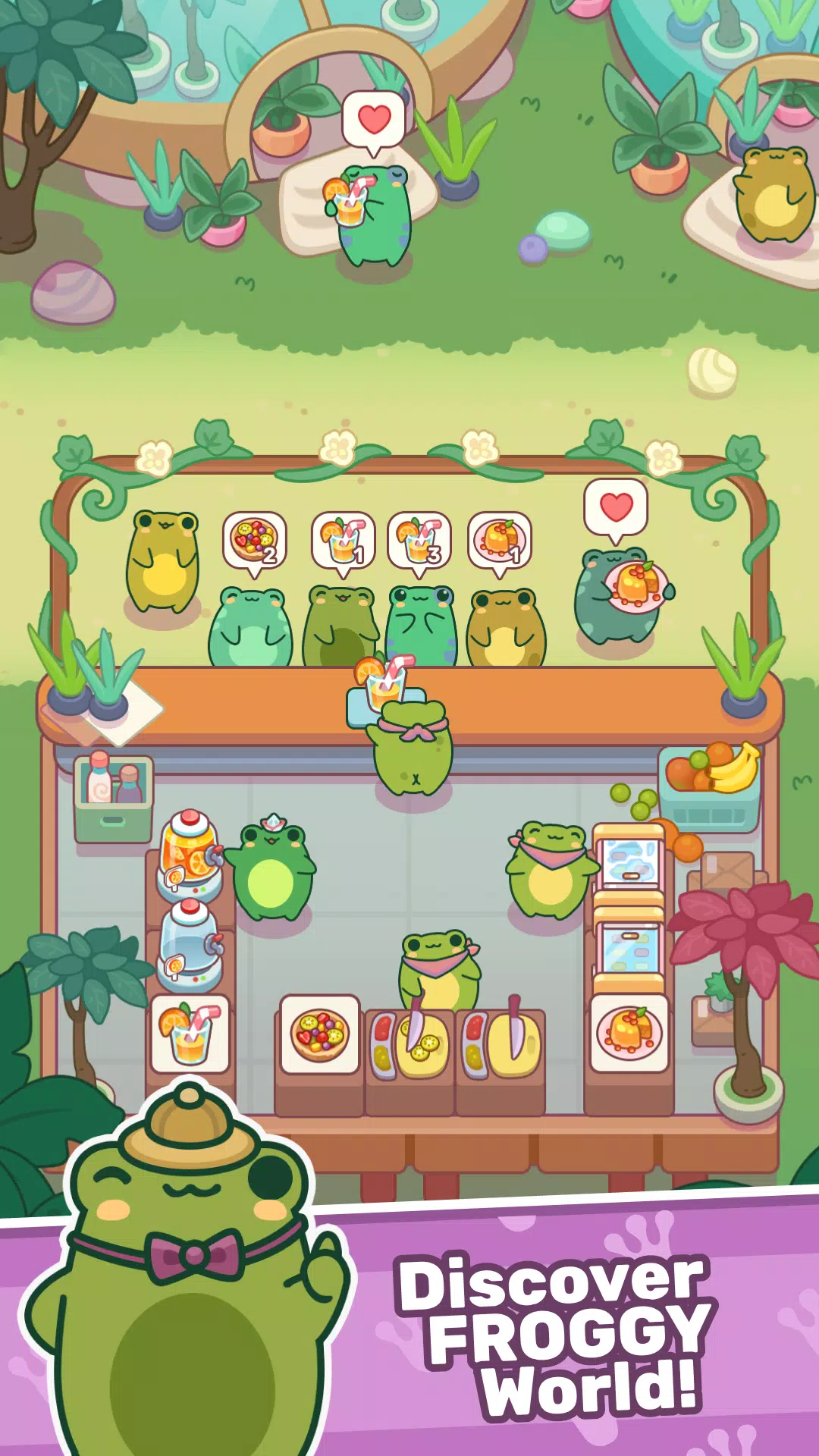 Schermata Frogs Kitchen 2