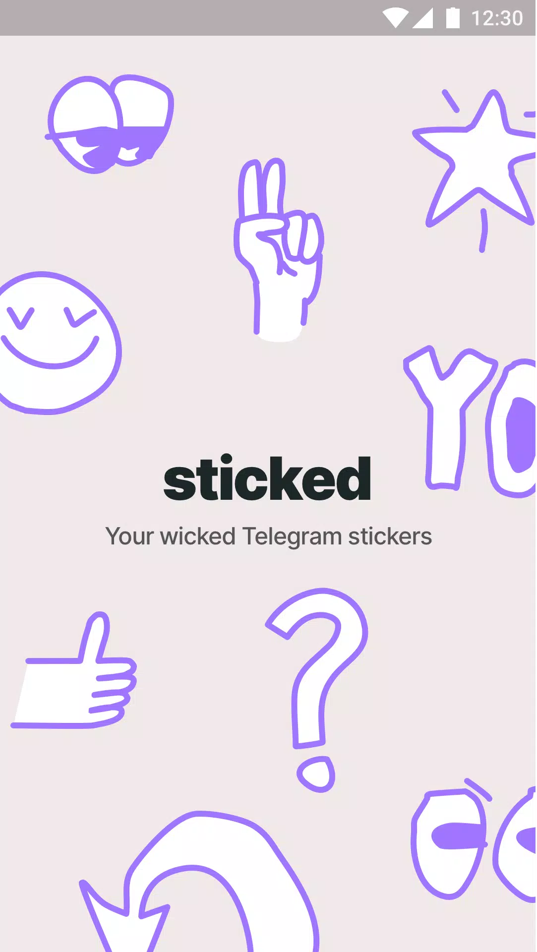 Sticked - Telegram stickers Screenshot 0