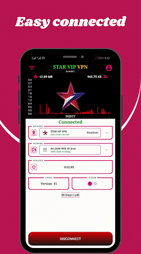 STAR VIP VPN Schermafbeelding 1