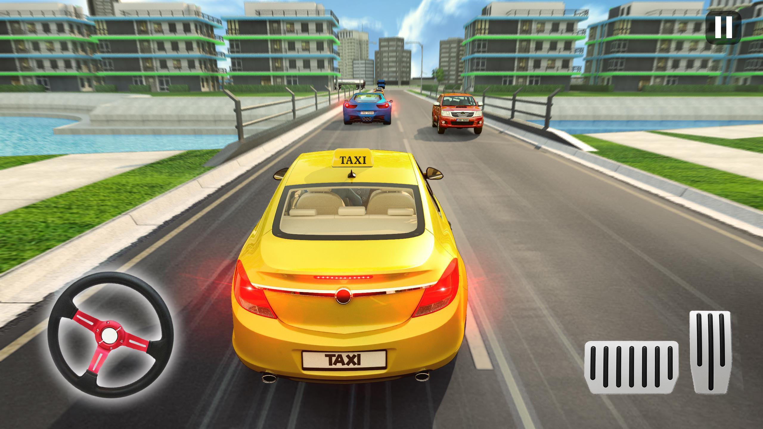 US City Taxi Games - Car Games Tangkapan skrin 2